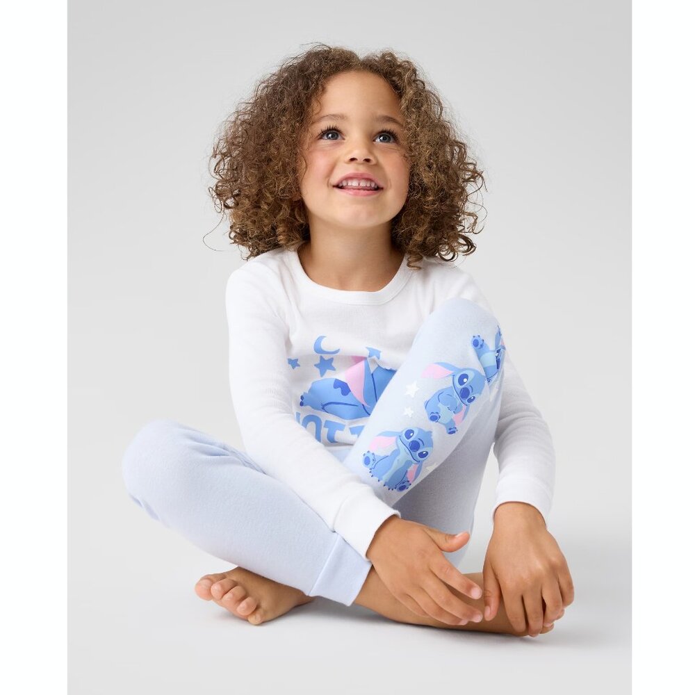 GAP × Disney Lilo and Stitch Pajamas 100% Organic Cotton PJ Set NWT